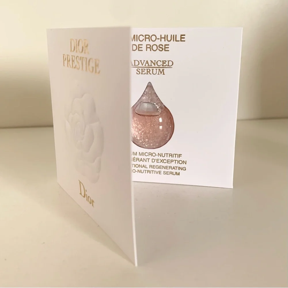 Dior micro huile de rose 1ml packet